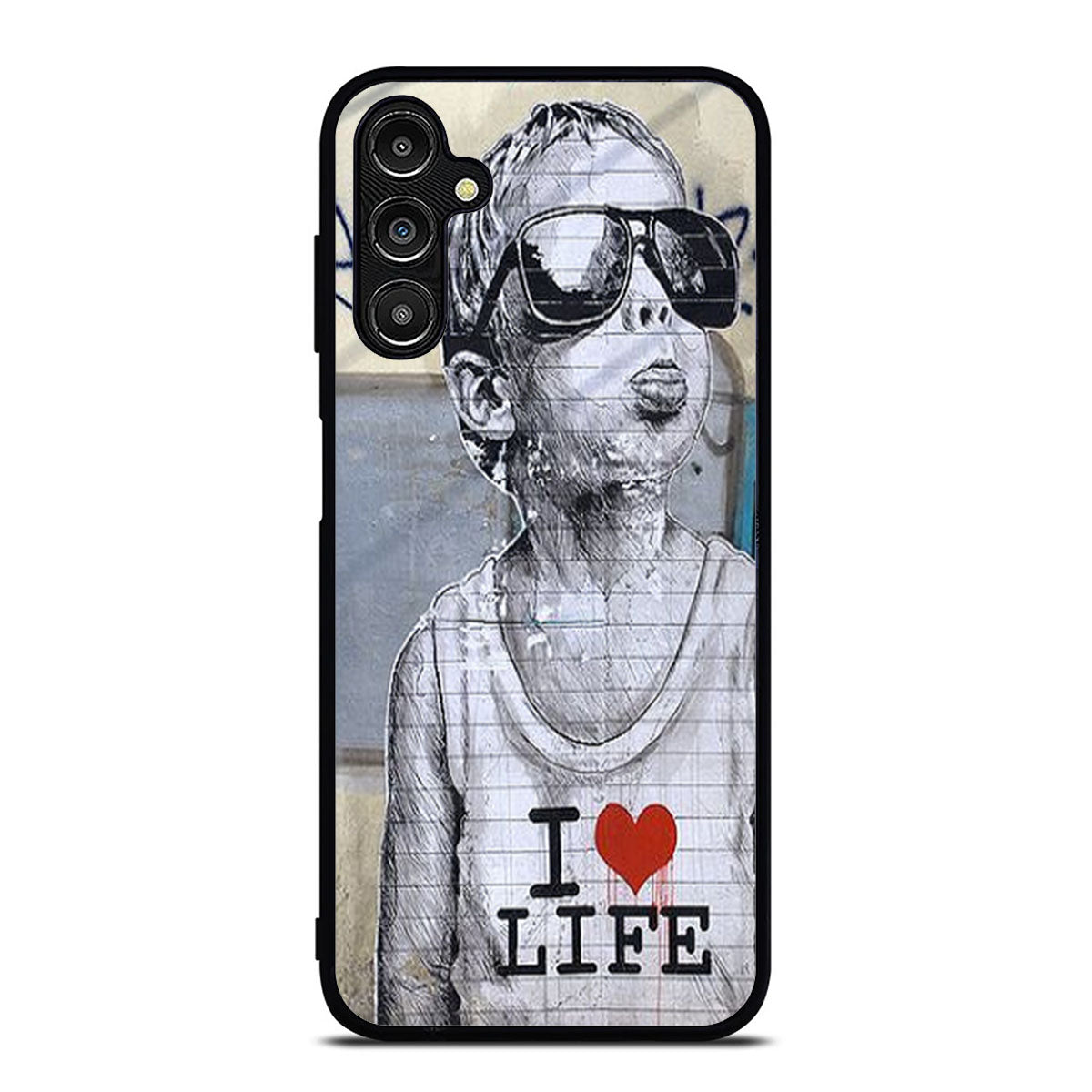 Banksy I Love Life Samsung A16 Case