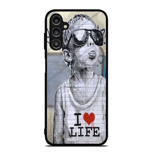 Banksy I Love Life Samsung A16 Case