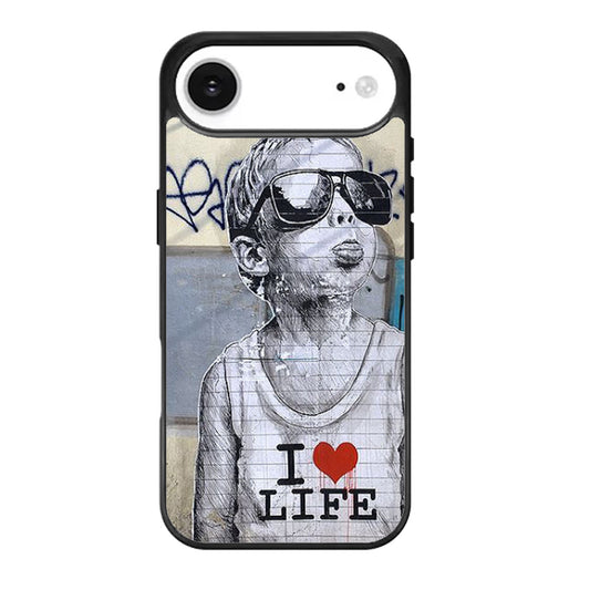 Banksy I Love Life iPhone Air Case