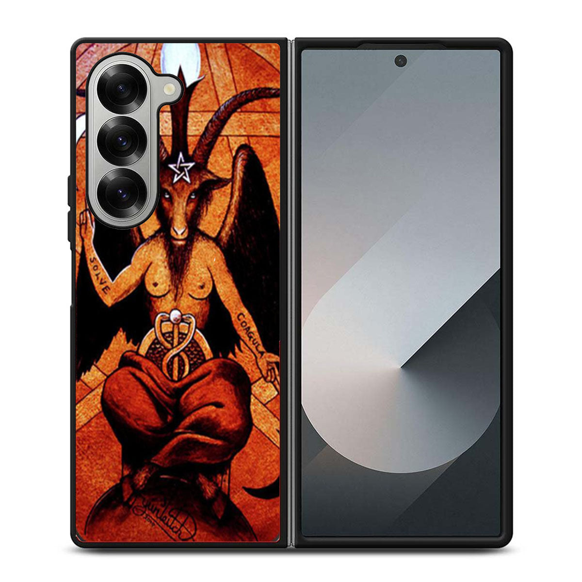 Baphomet Samsung Z Fold 6 Case