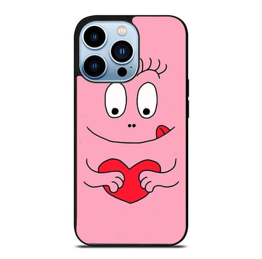 Barbapapa Cute Pinky iPhone 14 Pro Max Case
