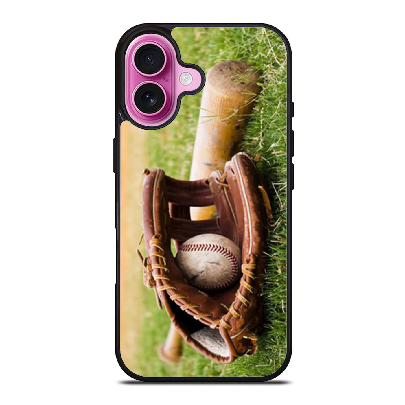 Baseball Glove Bat iPhone Case Cover