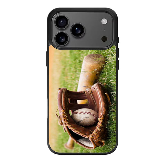 Baseball Glove Bat iPhone 17 Pro Max Case