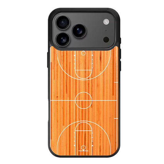 Basketball Court iPhone 17 Pro Max Case