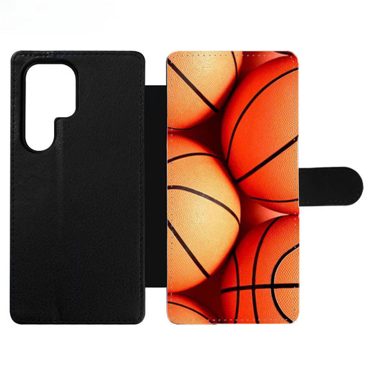 Basketballs Wallet Samsung Case