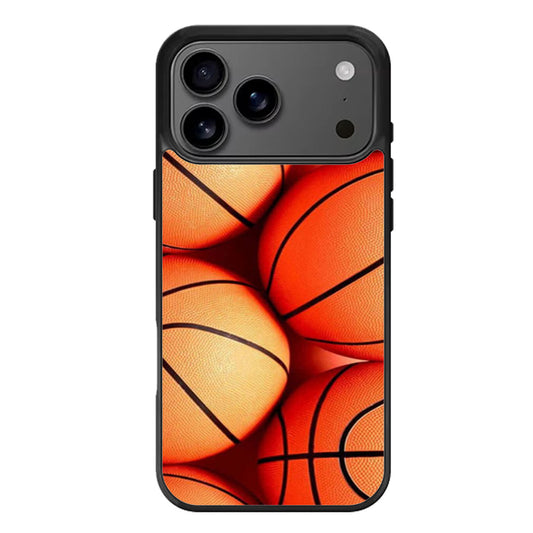 Basketballs iPhone 17 Pro Max Case