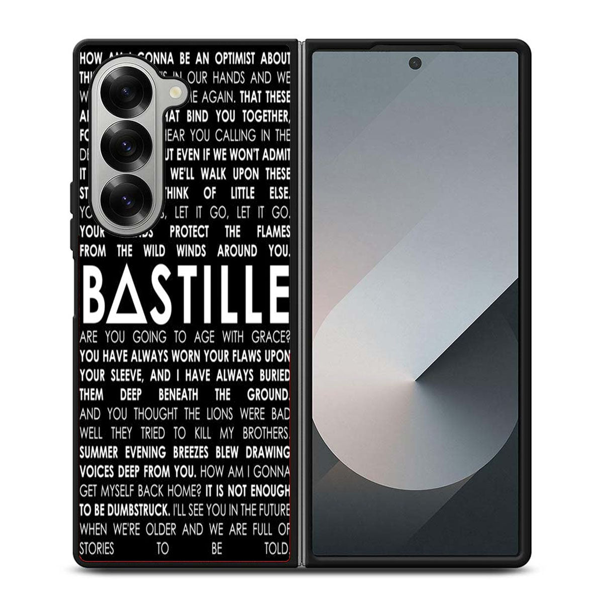 Bastille Quotes Samsung Z Fold 6 Case