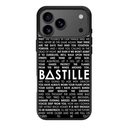 Bastille Quotes iPhone 17 Pro Max Case