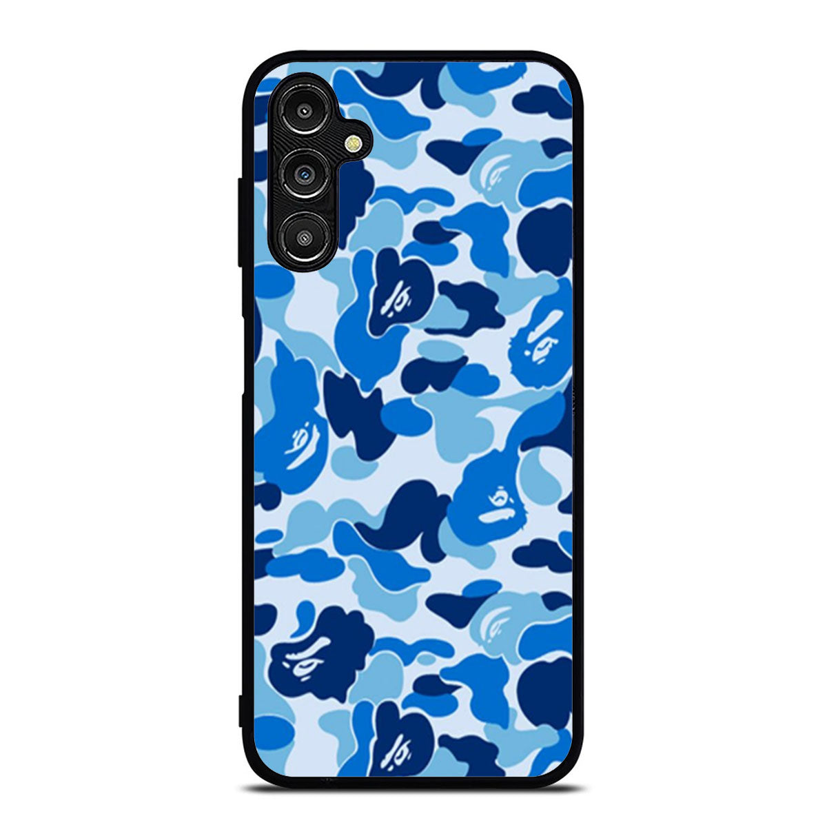 Bathing Ape Bape Blue Camo Samsung A16 Case