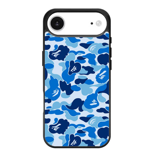 Bathing Ape Bape Blue Camo iPhone Air Case