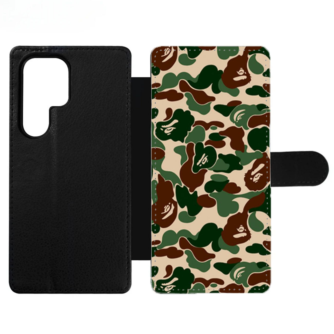 Bathing Ape Bape Camo Real Tree Wallet Samsung Case