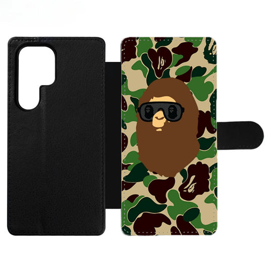Bathing Ape Bape Eyewear Camo Wallet Samsung Case