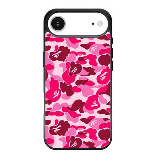 Bathing Ape Bape Pink Camo iPhone Air Case