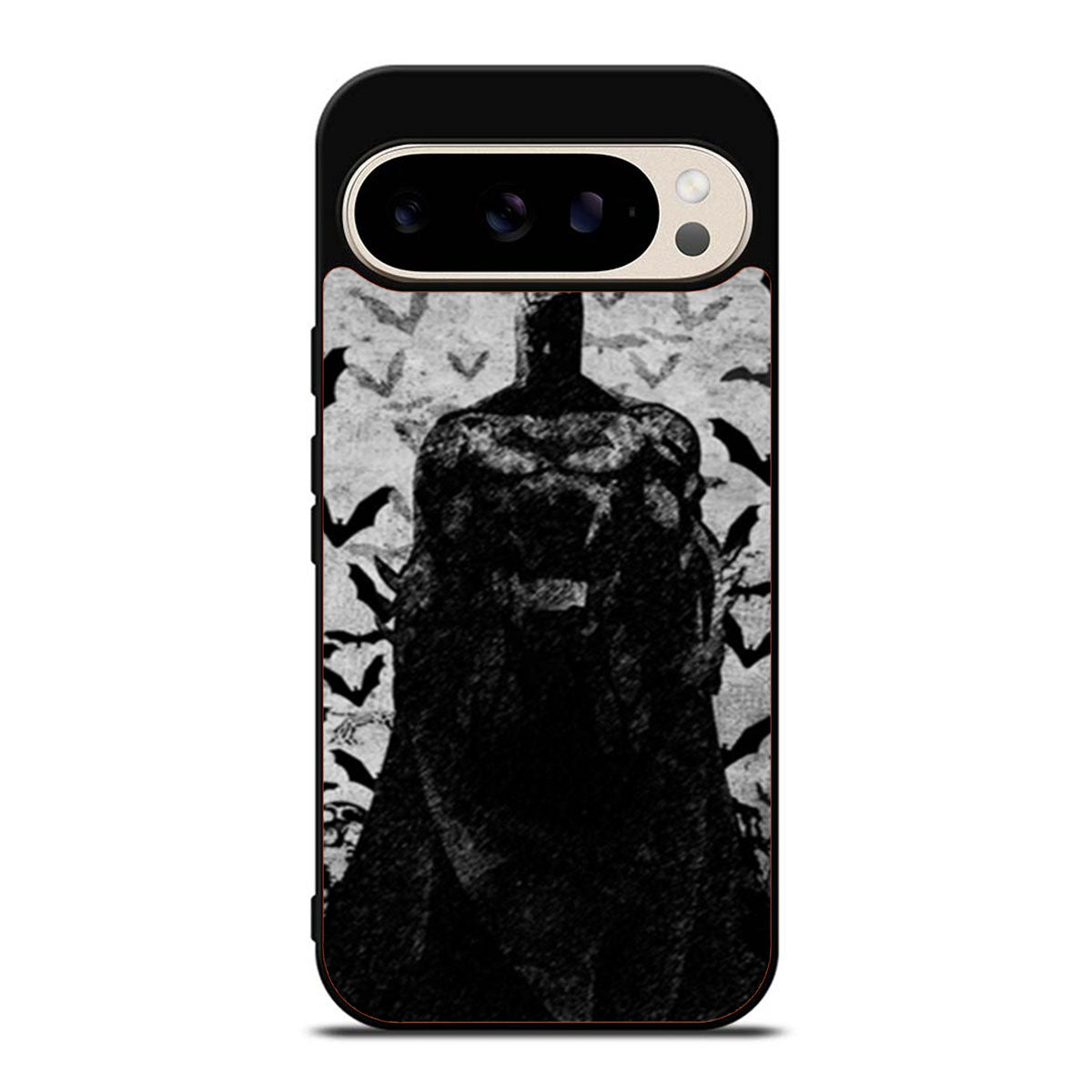 Batman Bats Drawing Google Pixel 9 Pro Case