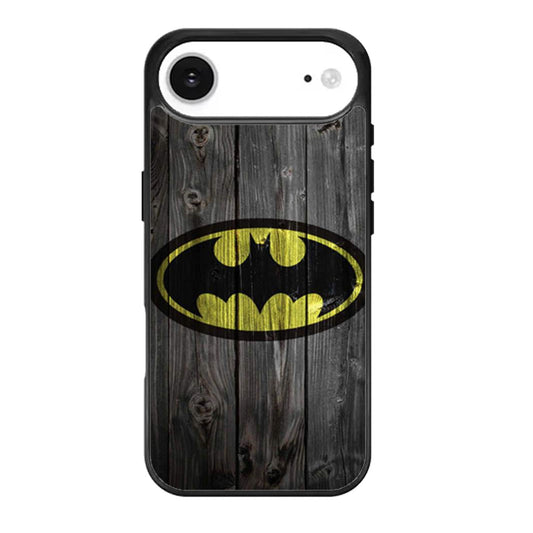 Batman Emblem Logo Wood iPhone Air Case