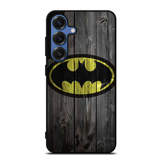 Batman Emblem Logo Wood Samsung S25 Ultra Case