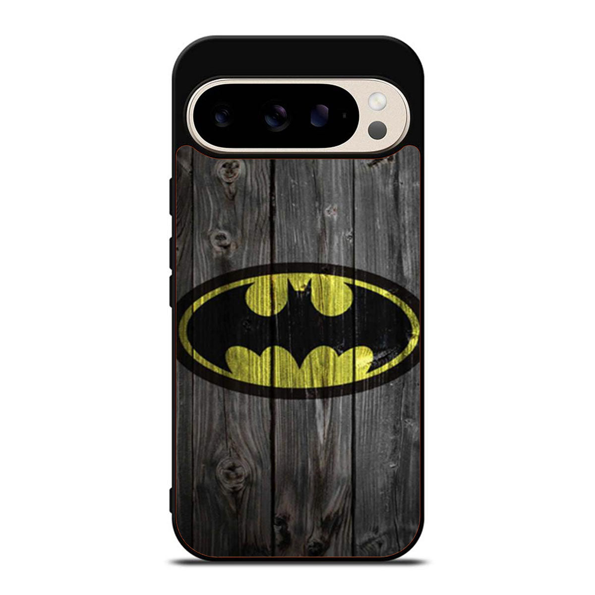 Batman Emblem Logo Wood Google Pixel 9 Pro Case
