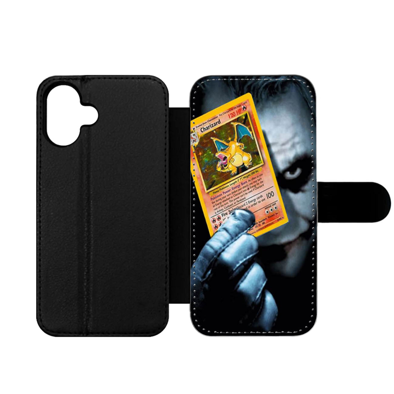 Batman Joker Pokemon Wallet iPhone Case