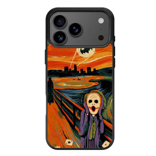 Batman Joker Starry Night Van Gogh iPhone 17 Pro Max Case