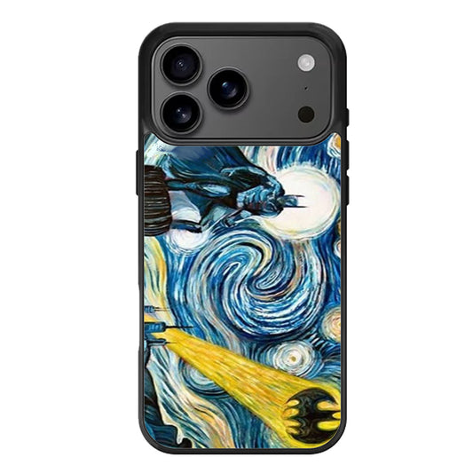 Batman Joker Starry Night iPhone 17 Pro Max Case