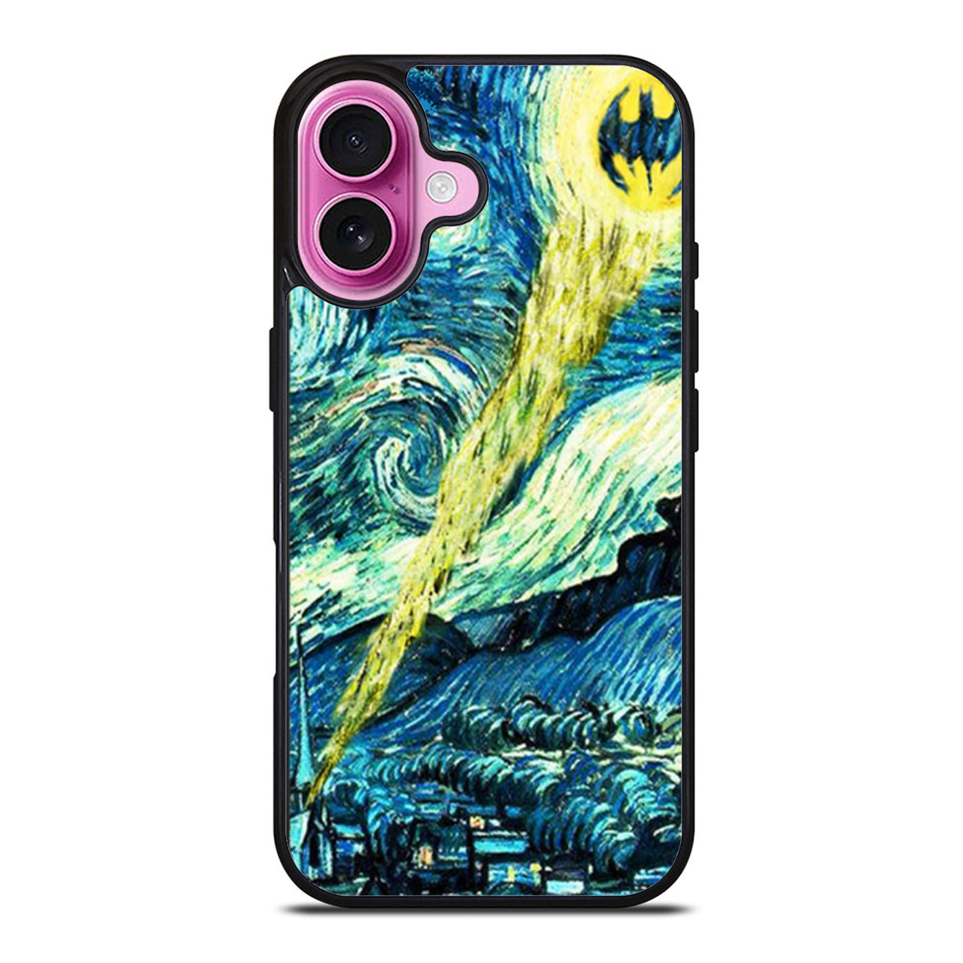 Batman Logo Starry Night iPhone Case Cover