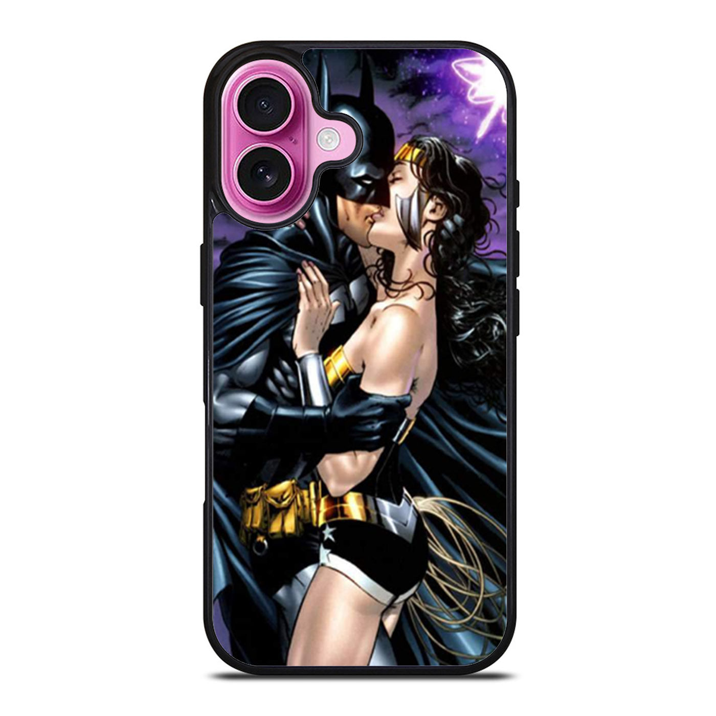 Batman Love Wonder Woman iPhone Case Cover