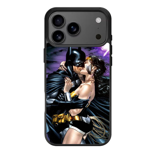 Batman Love Wonder Woman iPhone 17 Pro Max Case