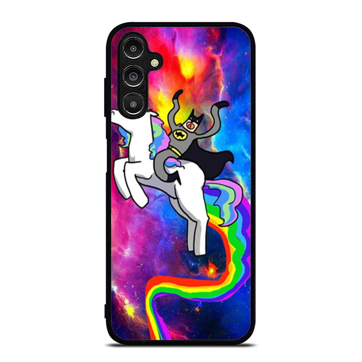 Batman Riding Unicorn Samsung A16 Case