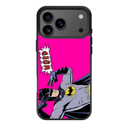 Batman Word Two iPhone 17 Pro Max Case