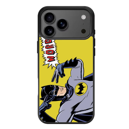 Batman Word iPhone 17 Pro Max Case