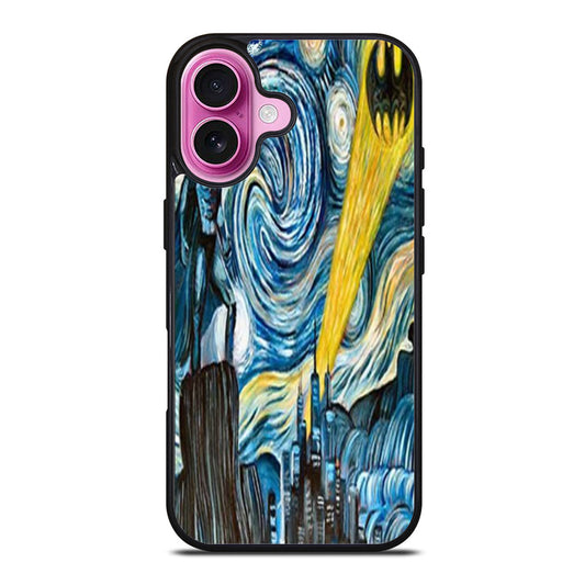 Batman invades Van Goghs iPhone Case Cover