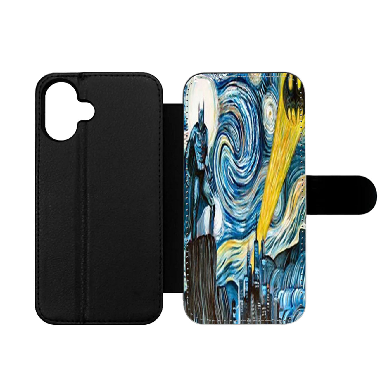 Batman invades Van Goghs Wallet iPhone Case