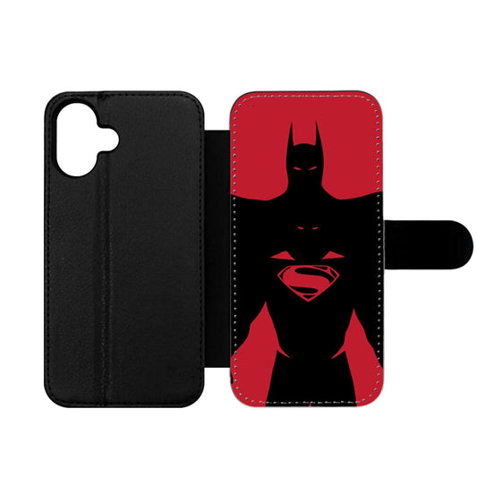 Batman v Superman Two Wallet iPhone Case
