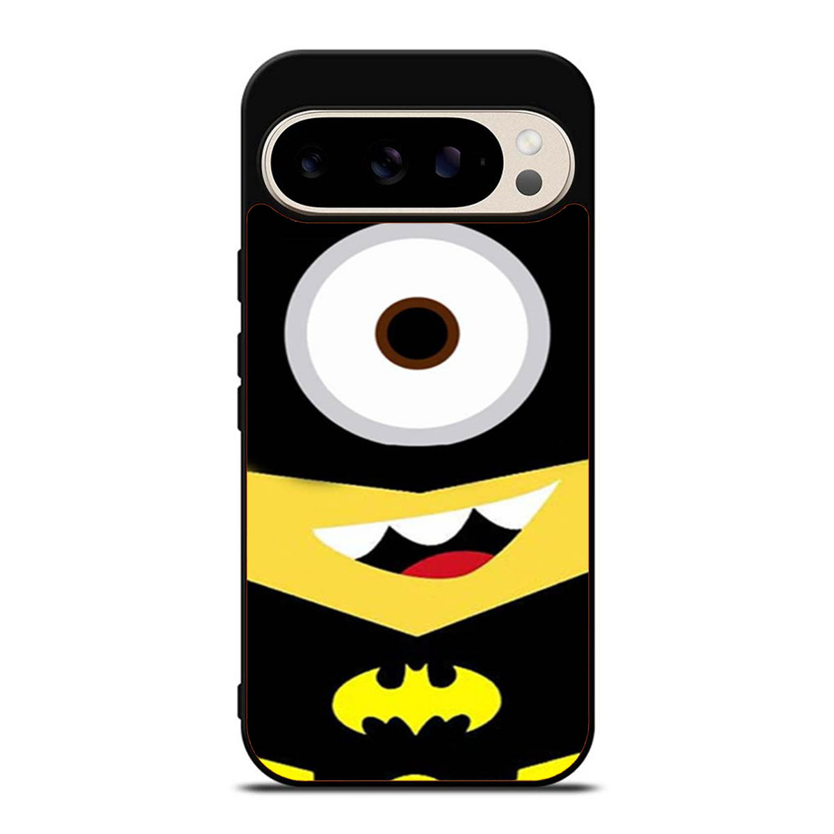 Batman with Mr Minions from Despicable Me Google Pixel 9 Pro Case