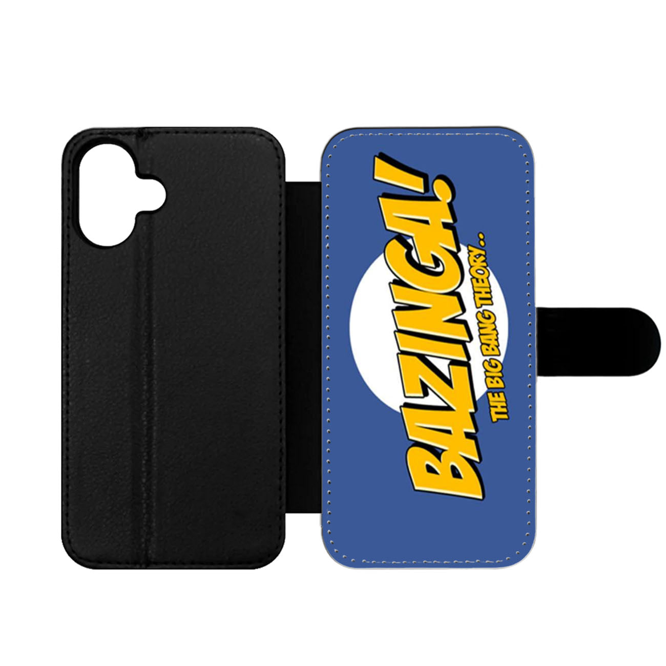 Bazinga Blue Wallet iPhone Case
