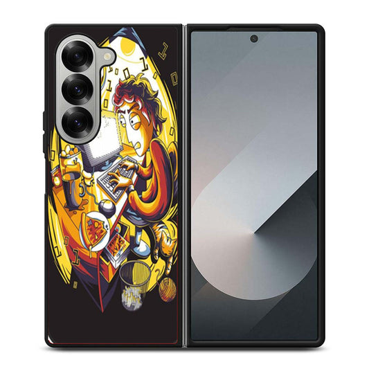 Be A Mad Programmer Samsung Z Fold 6 Case