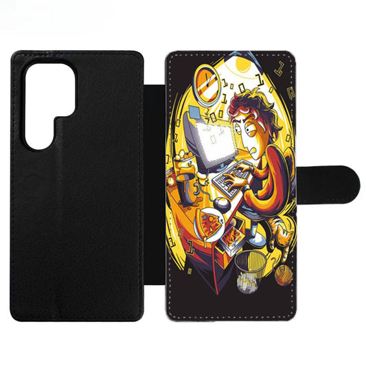 Be A Mad Programmer Wallet Samsung Case