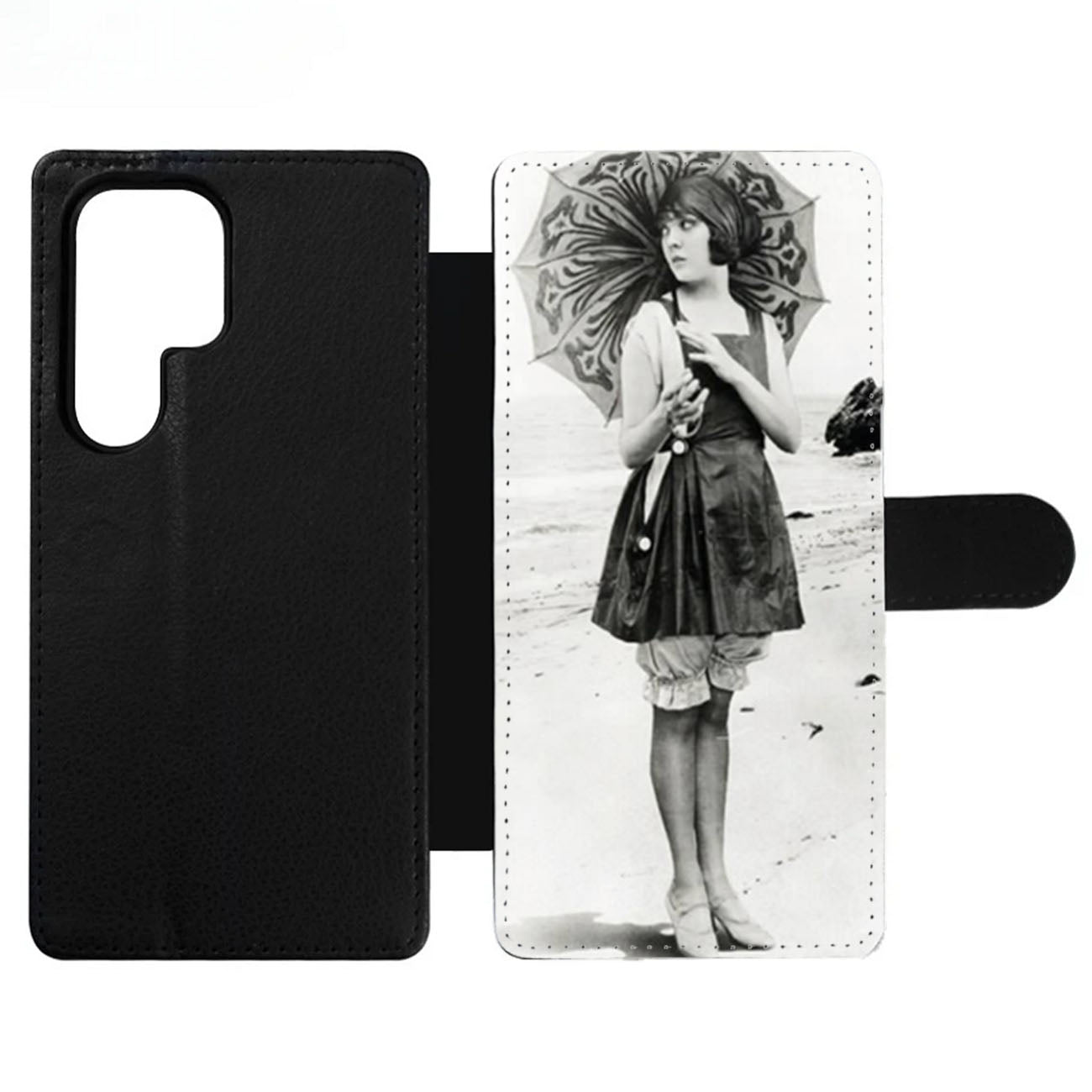 Beach Flapper Wallet Samsung Case
