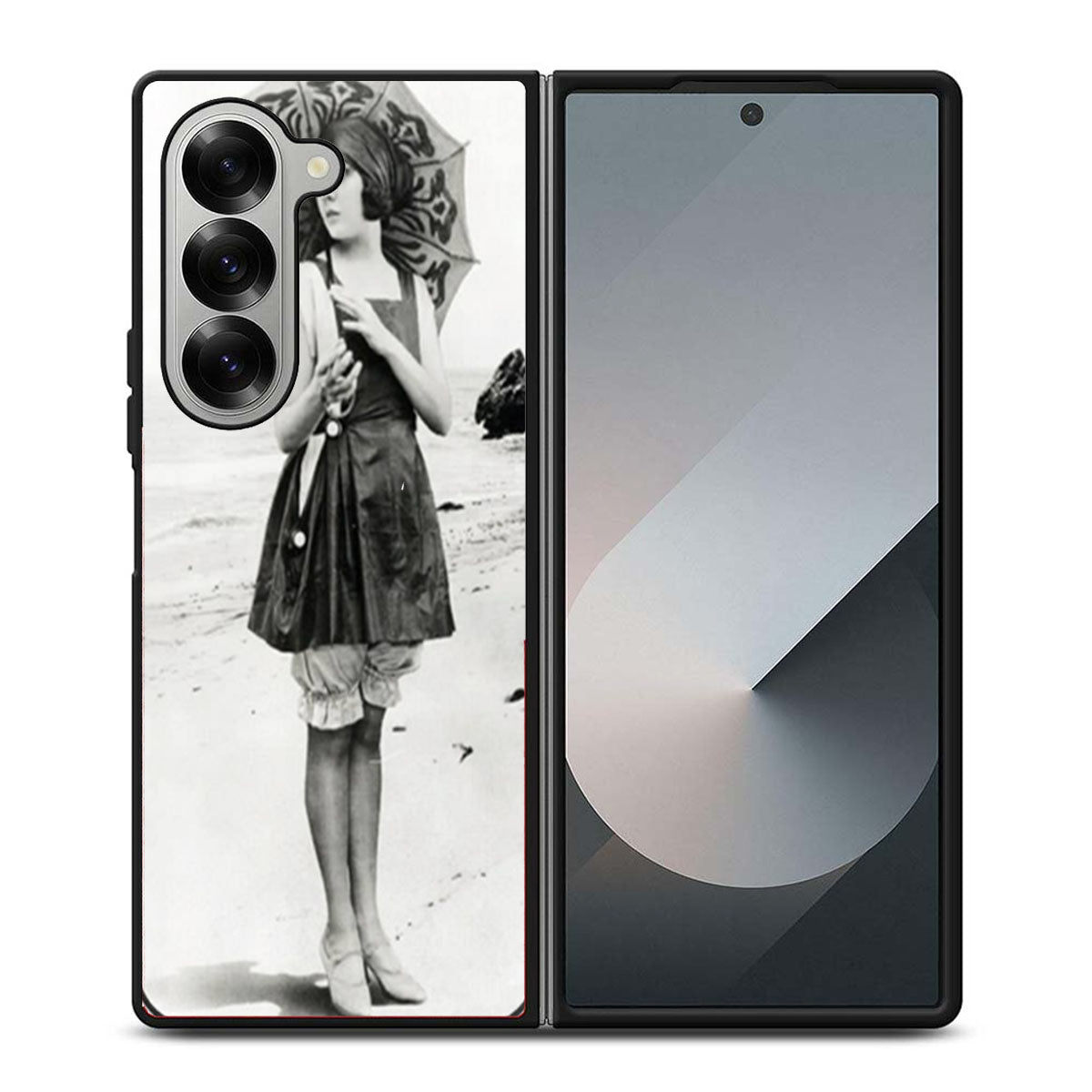 Beach Flapper Samsung Z Fold 6 Case