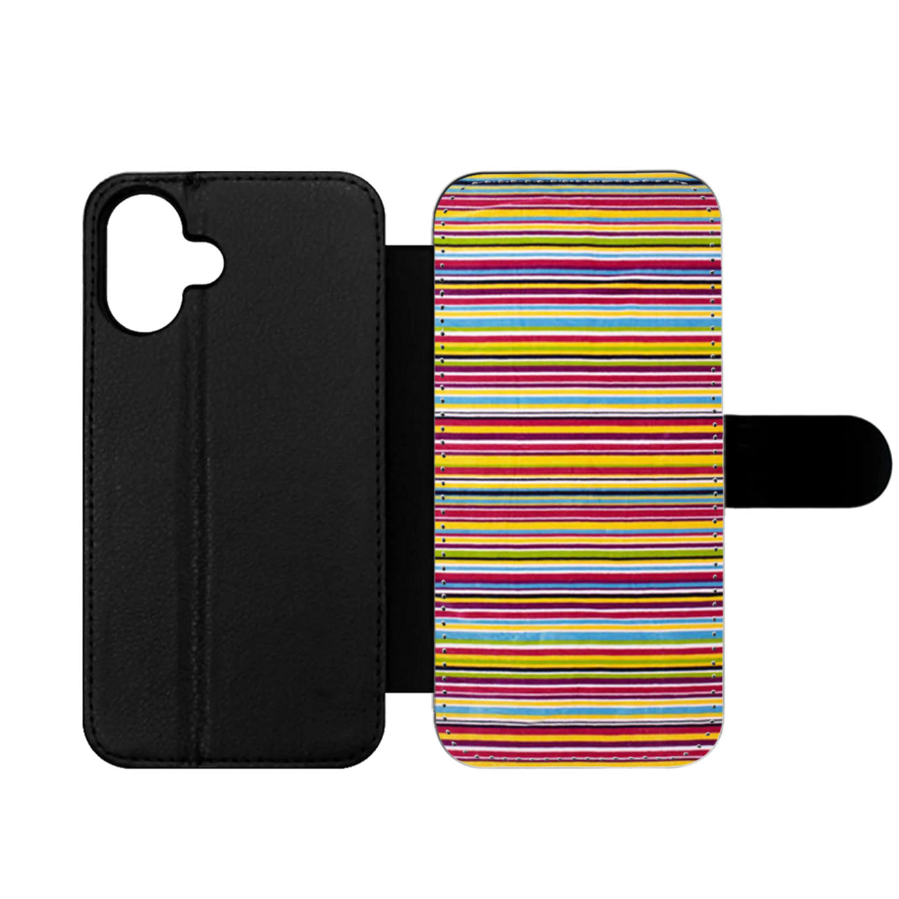 Beach Towel Stripes Wallet iPhone Case