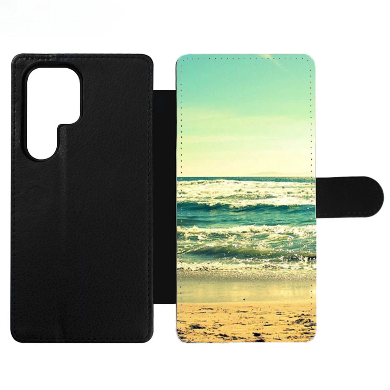 Beach Wave Summer Wallet Samsung Case