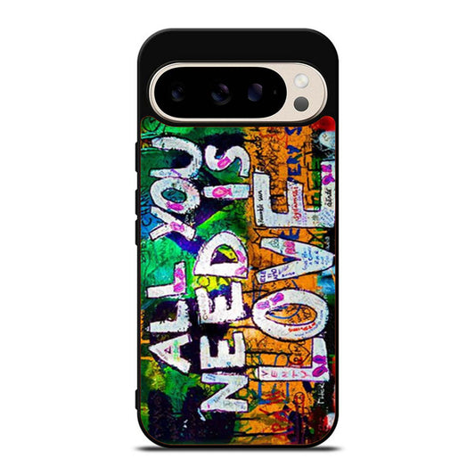 Beatles Graffiti All You Need Is Love Google Pixel 9 Pro Case