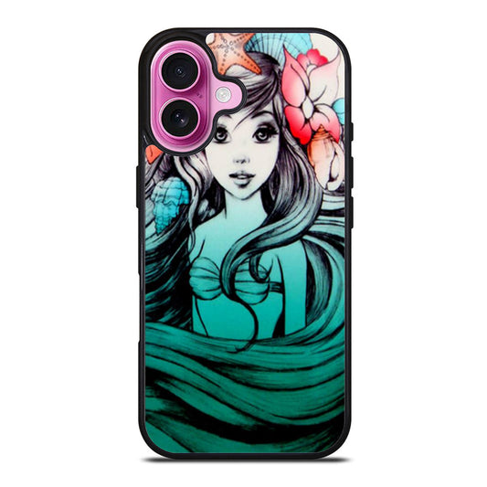 Beautiful Ariel Little Mermaid Disney iPhone Case Cover