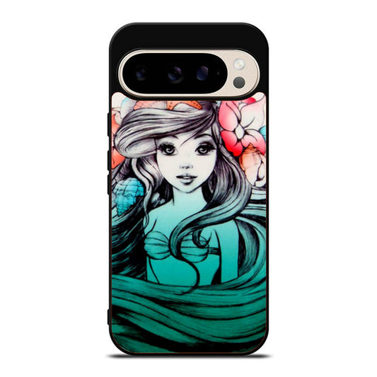 Beautiful Ariel Little Mermaid Disney Google Pixel 9 Pro Case