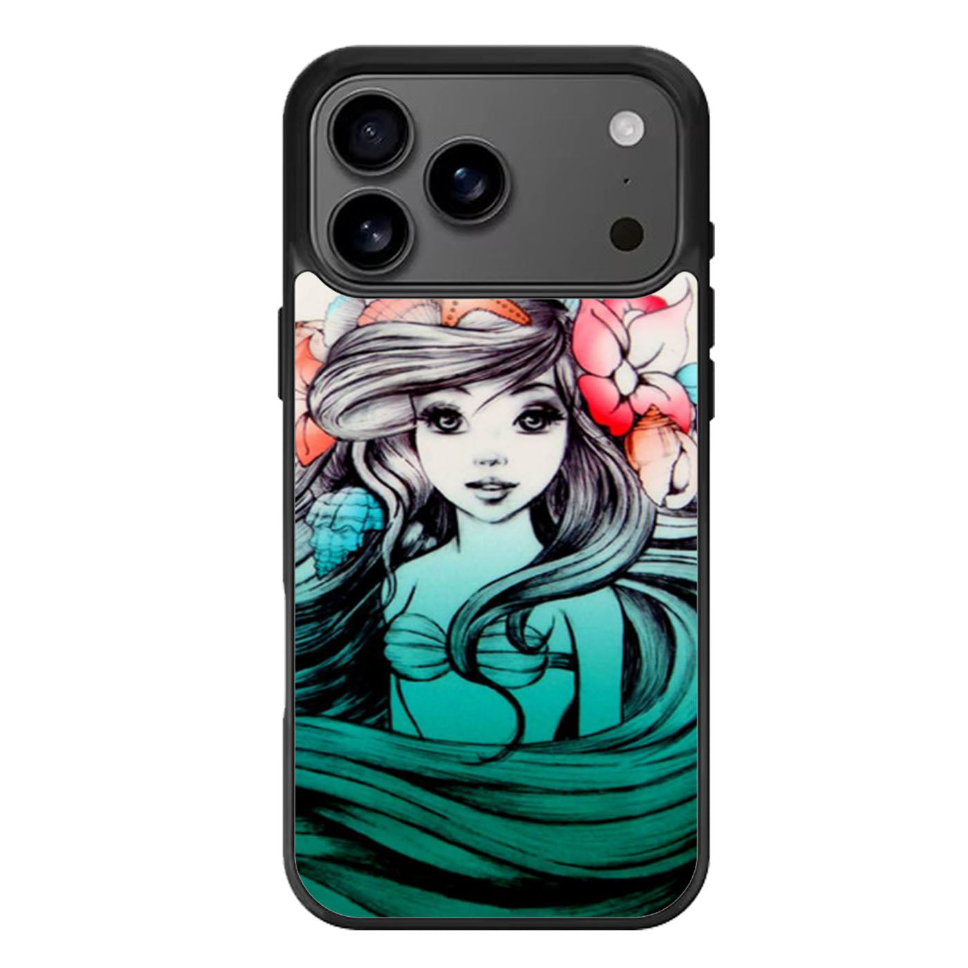 Beautiful Ariel Little Mermaid Disney iPhone 17 Pro Max Case