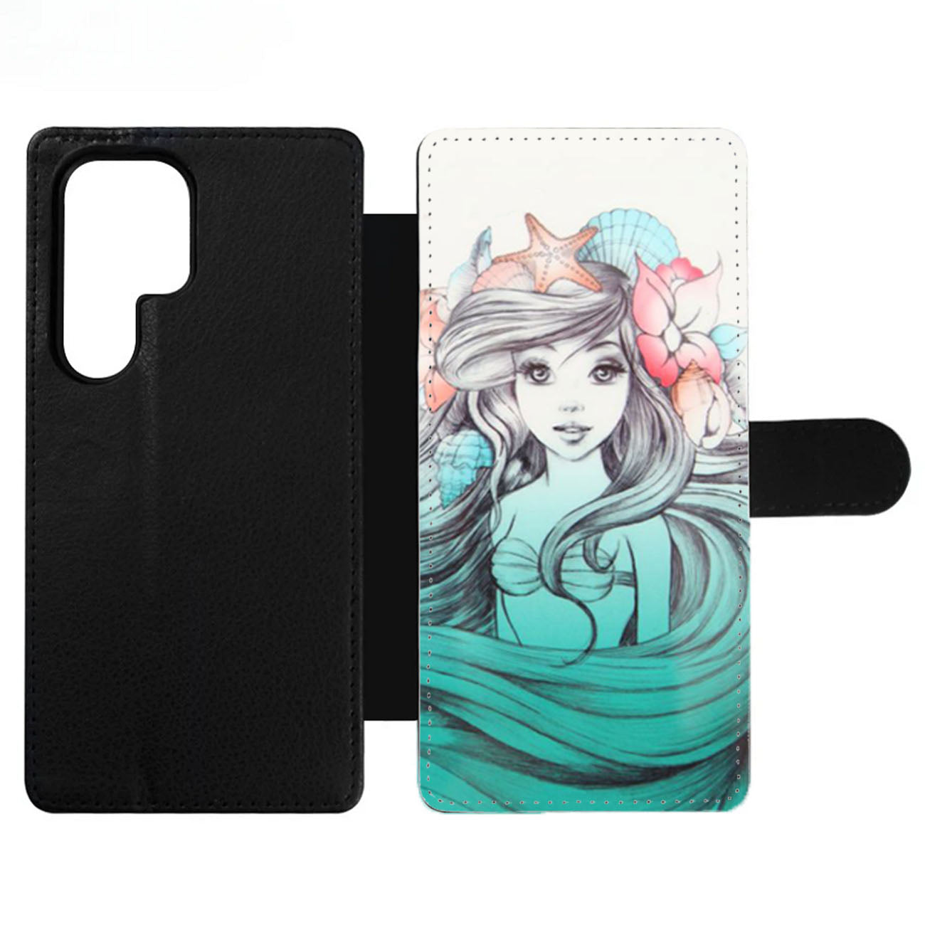Beautiful Ariel The Little Mermaid  Wallet Samsung Case