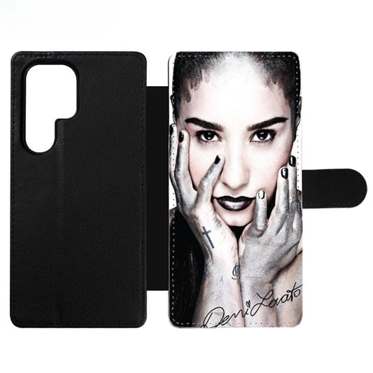 Beautiful Demi Lovato Wallet Samsung Case
