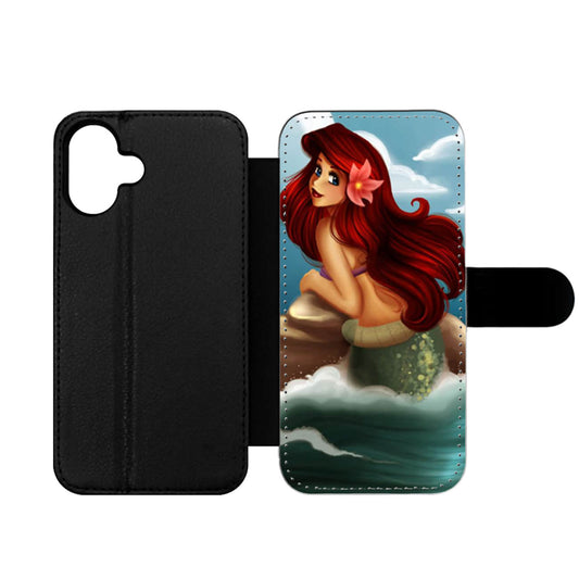 Beautiful Little Mermaid Wallet iPhone Case