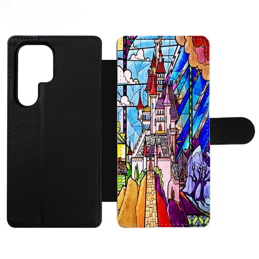 Beauty And The Beast Castle Wallet Samsung Case