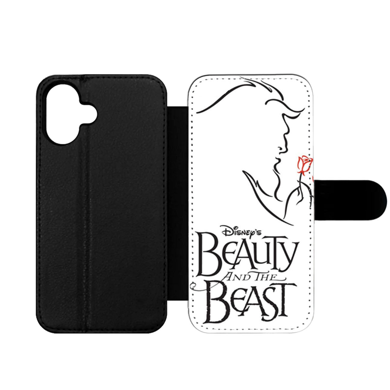 Beauty And The Beast Musical Wallet iPhone Case